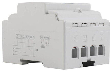 TXM331 Třífázový digitální elektroměr na DIN lištu