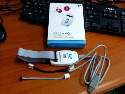 ST-Link V2 USB ICD programátor STM8 STM32 STLINK klon
