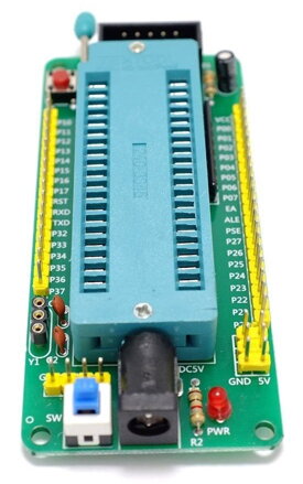 AVR minimum development board AT89S51/S52, sada s programátorem