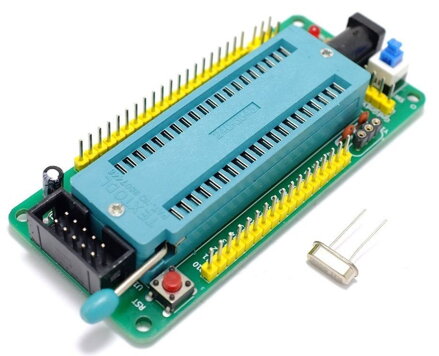 AVR minimum development board AT89S51/S52, sada s programátorem