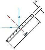 Reflexní zrcadlo - pro CO2 laserové stroje