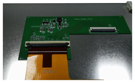 DBT700AT9309 7" TFT, 800x480, TTL, 40pin displej