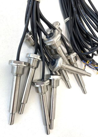 LTS40-D18B20P DS18B20, BSP 1/2" závit, 1.5m