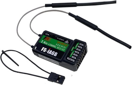 FlySky FS-I6 2.4GHz AFHDS vysílač 6CH+ přijímač iA6B - Mode2