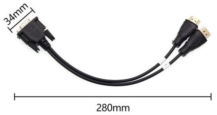 Kabel VGA na HDMI pro programátory RT809H a RT809F
