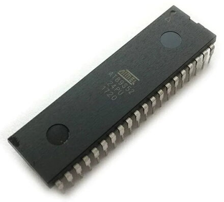 AT89S52-24PU DIP40 51 MCU 8051 kernel 40 feet mikroprocesor