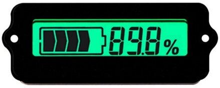 LY6N 12V-48V LCD indikátor stavu baterie, panelový