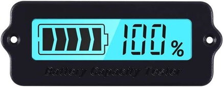 LY6N 12V-48V LCD indikátor stavu baterie, panelový