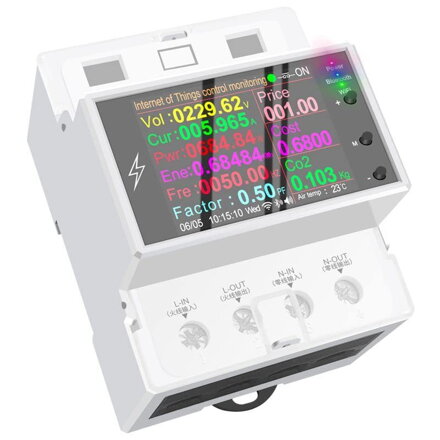 AT4PW Smart WiFi elektroměr AC 220V 100A