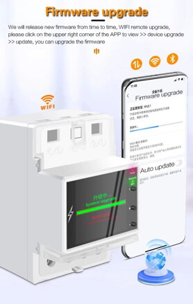 AT4PW Smart WiFi elektroměr AC 220V 100A