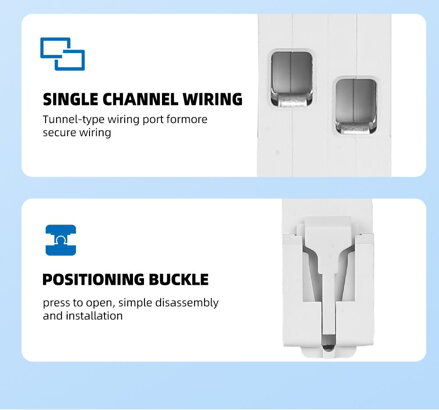 63A 1P+N WIFI smart switch elektroměr KWh