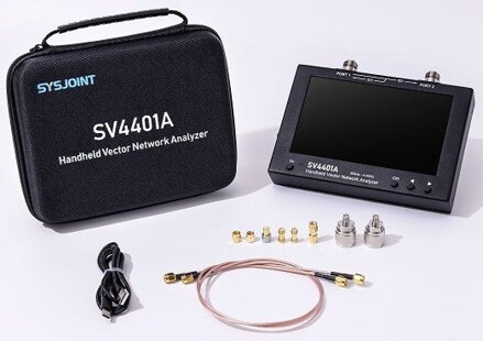 SV4401A 4.4G VNA s kapacitní dotykovou obrazovkou