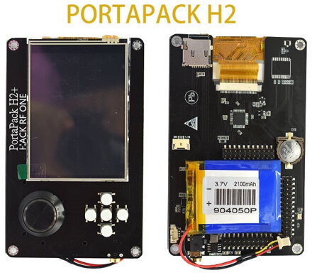 Portapack H2 + HackRF – Sada s 5 anténami