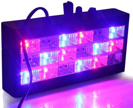 EP-18 disco LED stroboskopické světlo 12x1W