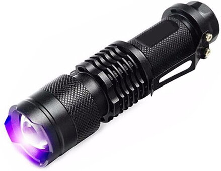 CFS124 5W UV výkonná svítilna, zoomovatelná