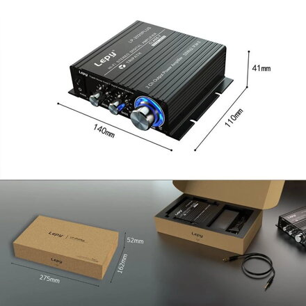 LP-2020+ plus Hi-Fi zesilovač 2x50W