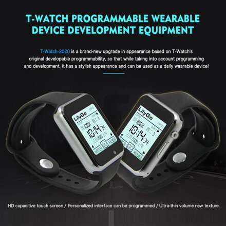 LILYGO® TTGO T-Watch-202 ESP32 chytré programovatelné hodinky