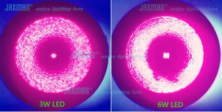 JAXMAN U1c 365nm UV LED světlo s filtrem ZWB2