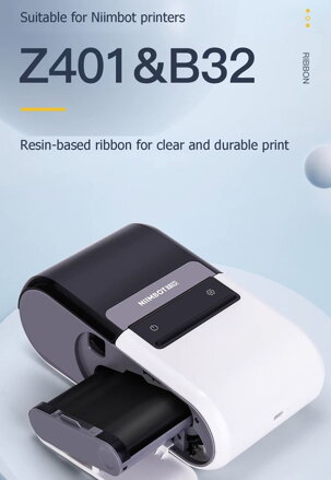Z401 80mm*27m vosková páska/ribbon pro termotransferovou tiskárnu štítků