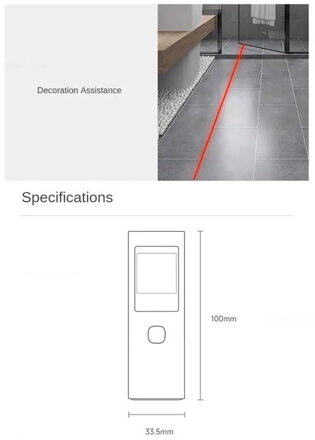 DUKA LS6 laserový dálkoměr