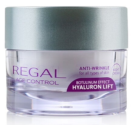 Regal Age Control Noční krém proti vráskám s Botulin effect a Hyaluron Lift 45ml