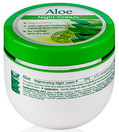 Aloe vera Noční krém 100 ml