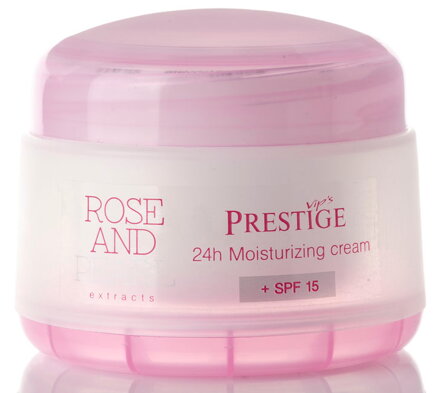 Prestige - Rose a Pearl Hydratační krém 24 hodin s SPF 15 - 50 ml