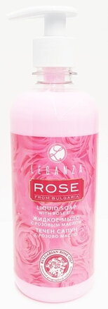 Leganza Tekuté mýdlo s růžovým olejem 500 ml