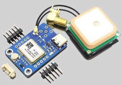 GPS/GLONASS modul Ublox Neo-M8N Arduino, anténa