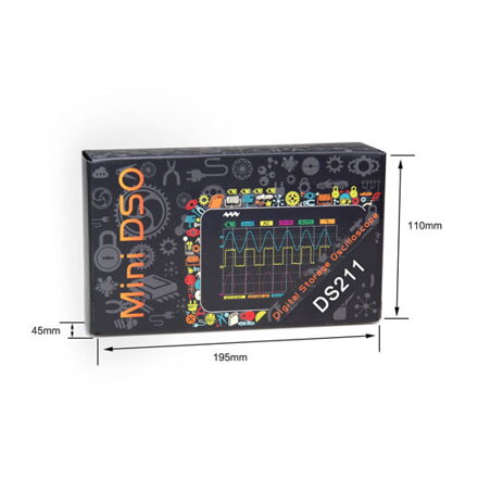 Mini osciloskop DS211