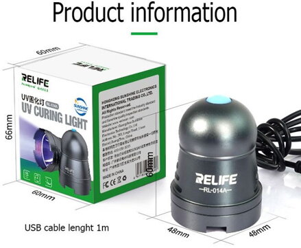 RL-014A 10W UV USB svítilna 395nm