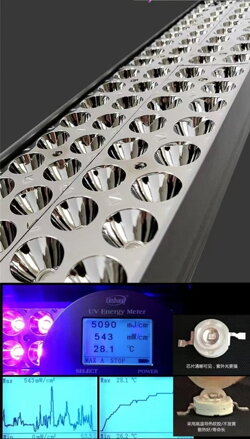 Vysoce výkonná UV lampa pro efektivní vytvrzování