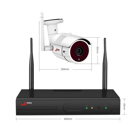 AR-W360-WIFI 8CH IP 3MP kamerový WiFi bezdrátový set