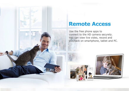 AR-W360-WIFI 8CH IP 3MP kamerový WiFi bezdrátový set