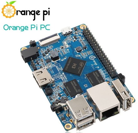 Orange Pi PC H3 Quad-core 1.6GHz, 1GB RAM
