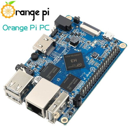 Orange Pi PC H3 Quad-core 1.6GHz, 1GB RAM