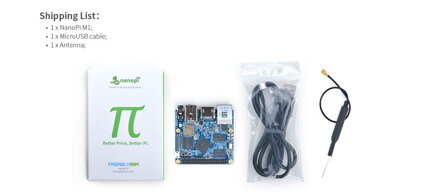 NanoPi M1 sada s chladičem