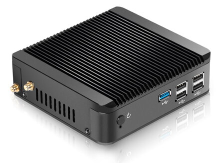 FMP06-N2840 průmyslové mini PC, 2GB RAM, 120GB SSD, fanless