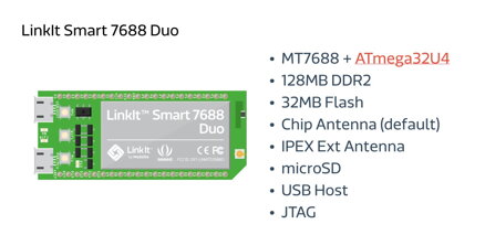 LinkIt Smart 7688 DUO vývojová deska