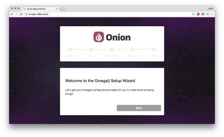Onion Omega2 IoT vývojová deska