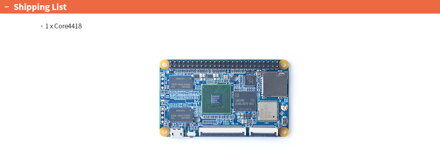 NanoPi Core4418 vývojová deska S5P4418