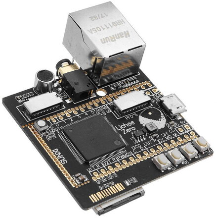 Lichee Pi Zero, Allwinner V3S, ARM Cortex-A7, 512Mbit DDR2