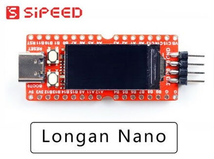 Sipeed Longan Nano - RISC-V GD32VF103CBT6 LCD vývojová deska