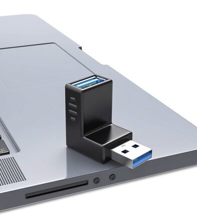 Rohový USB 3.0 adaptér, roh