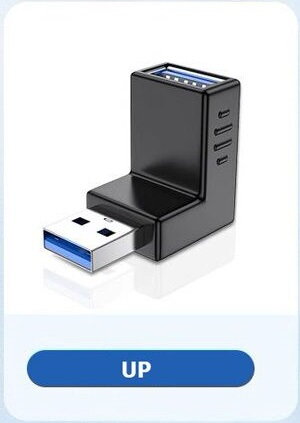 Rohový USB 3.0 adaptér, roh