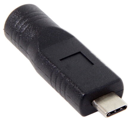 UC-211-5521MM DC 5.5x2.1mm (F) na USB C (M), redukce, adapter