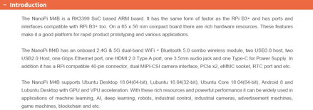 NanoPi M4B sada s chladičem
