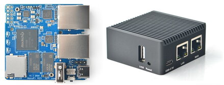 NanoPi R2S Combo s krabicí