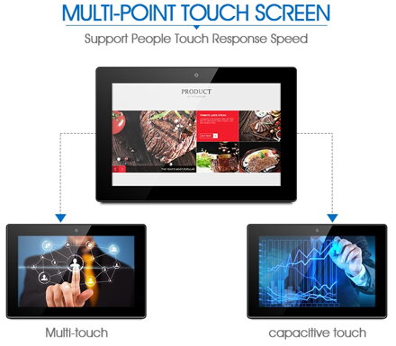 WF1172T 11.6" průmyslový tablet s dotykovým displejem a Android