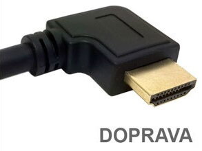 Prodlužovací kabel 0.5m HDMI zásuvka - HDMI zástrčka